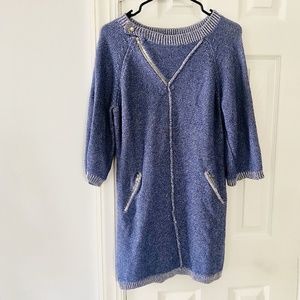 BCBGMaxaria 100% Cotton Pullover Knit Sweater